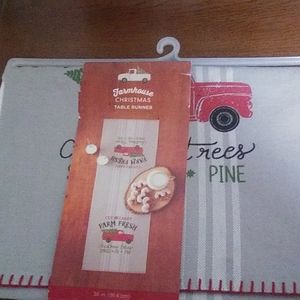 Christmas table runner